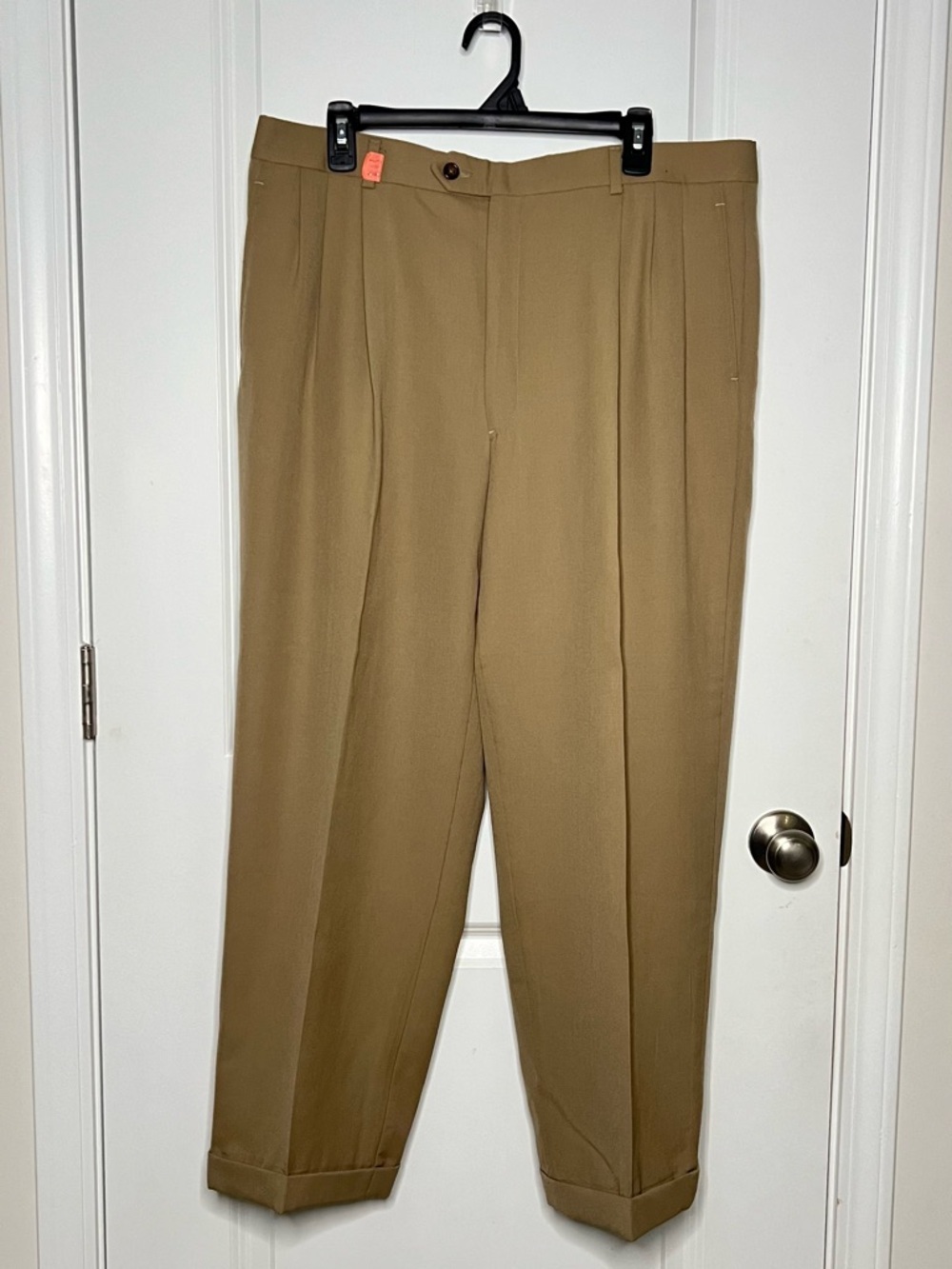 Joseph & Feiss 38R Dress Suit Pants 100% Wool Pleated Cuffed